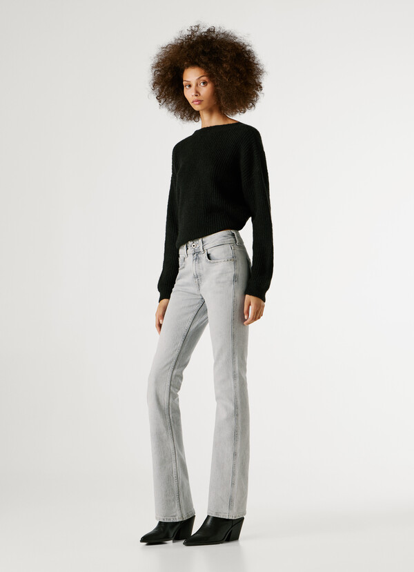 PIPER - MID-RISE BOOTCUT FIT JEANS