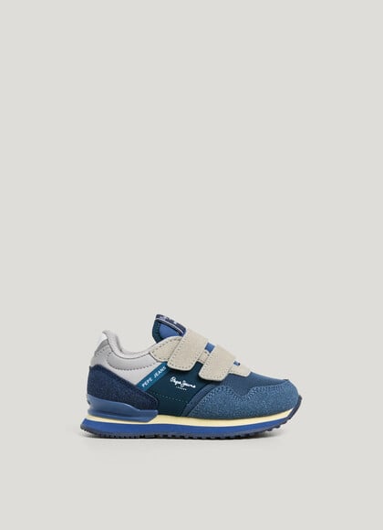 RUNNING TRAINERS WITH VELCRO CLOSURE