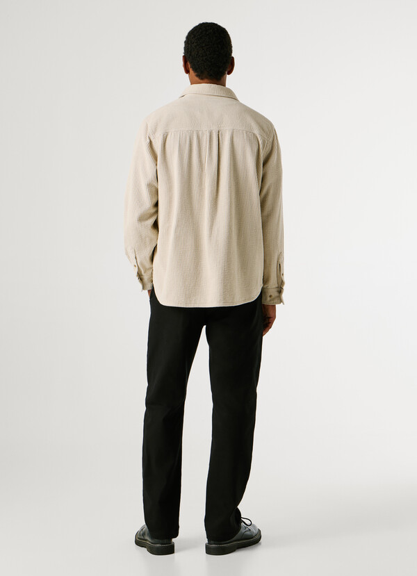 RELAXED FIT CORDUROY SHIRT