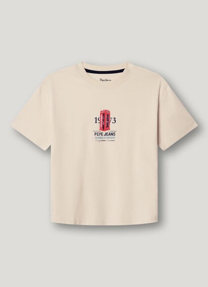 RELAXED FIT PRINTED GRAPHIC T-SHIRT