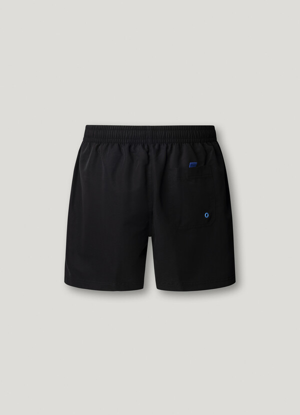 SWIM SHORTS WITH CIRCULAR LOGO