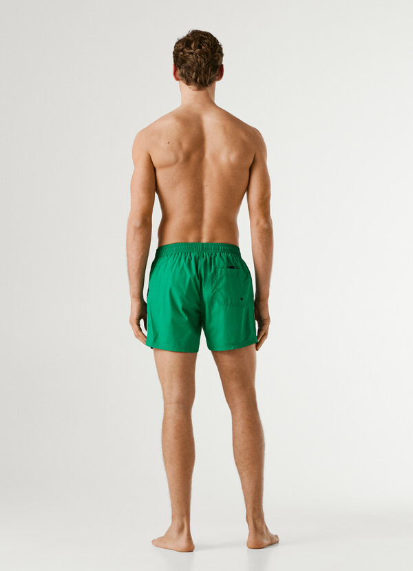 PRINTED LOGO SWIM SHORTS