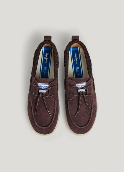SUEDE BOAT SHOES