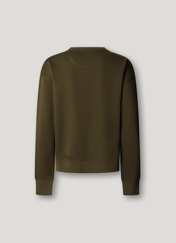 CREW NECK LOGO SWEATSHIRT
