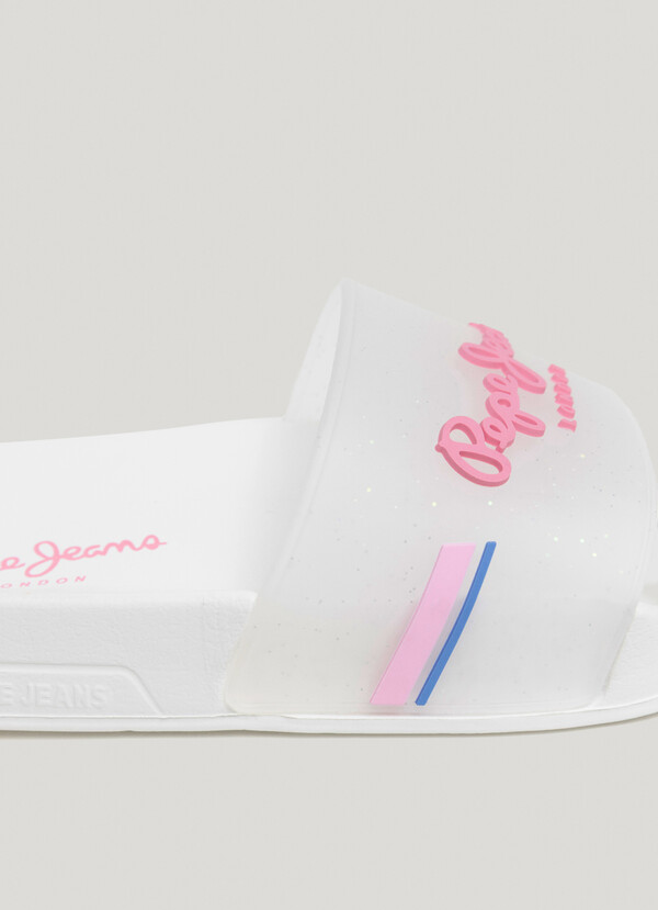 GLITTER DETAIL SLIDERS