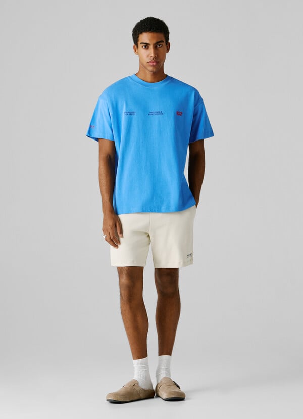 BACK PRINT LOOSE FIT T-SHIRT
