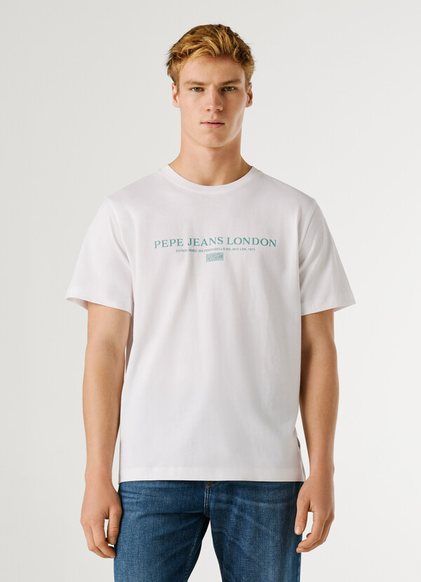 REGULAR FIT LOGO PRINT T-SHIRT