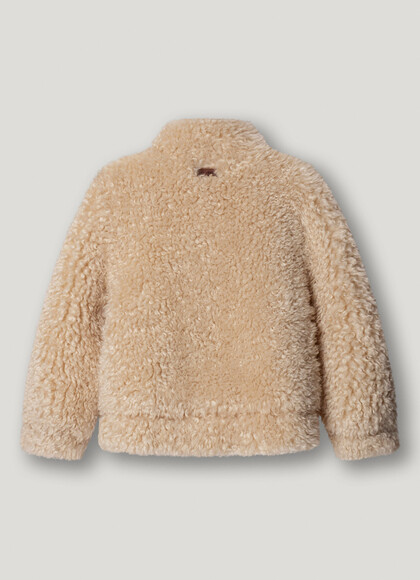 FAUX FUR BOMBER JACKET