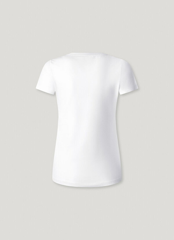 SLIM FIT LOGO PRINT T-SHIRT