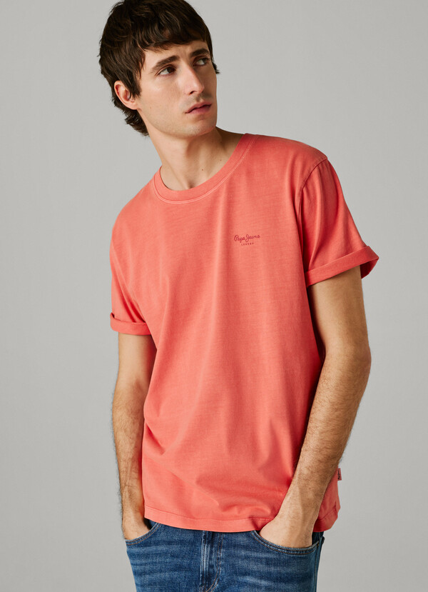 REGULAR FIT LOGO PRINT T-SHIRT