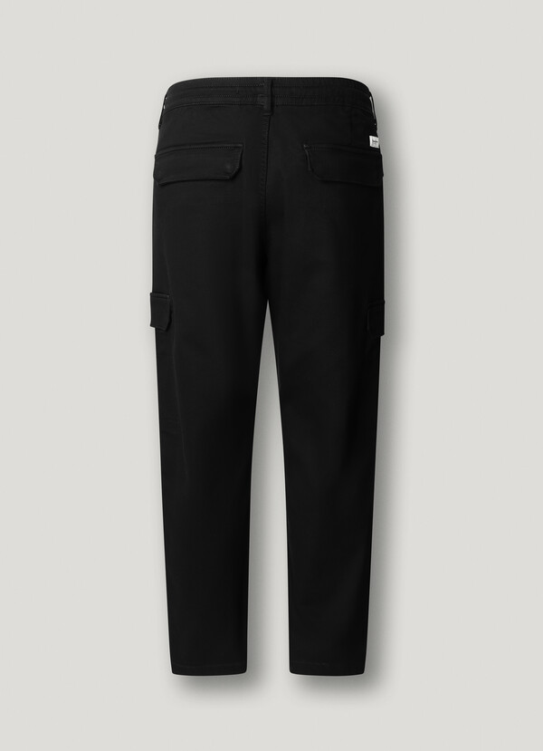 SLIM FIT CARGO TROUSERS