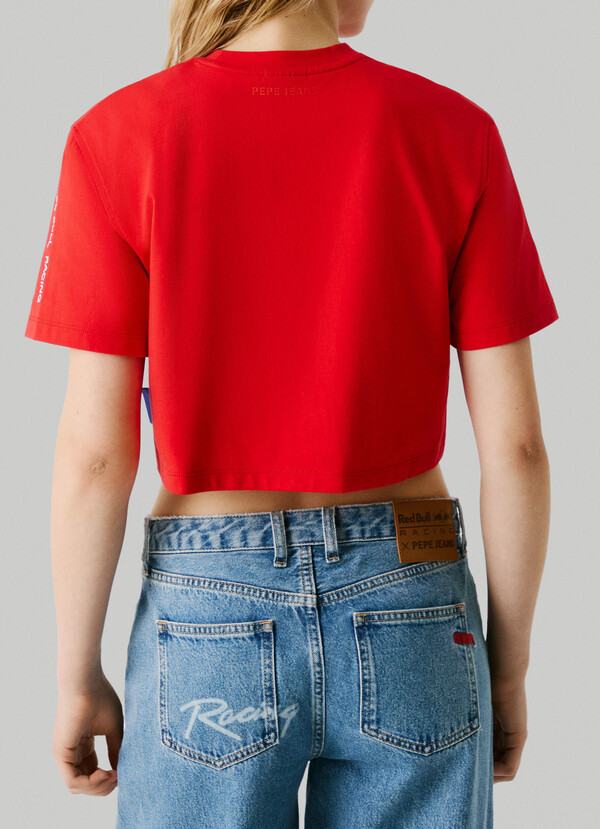 BOXY FIT SLEEVE LOGO T-SHIRT