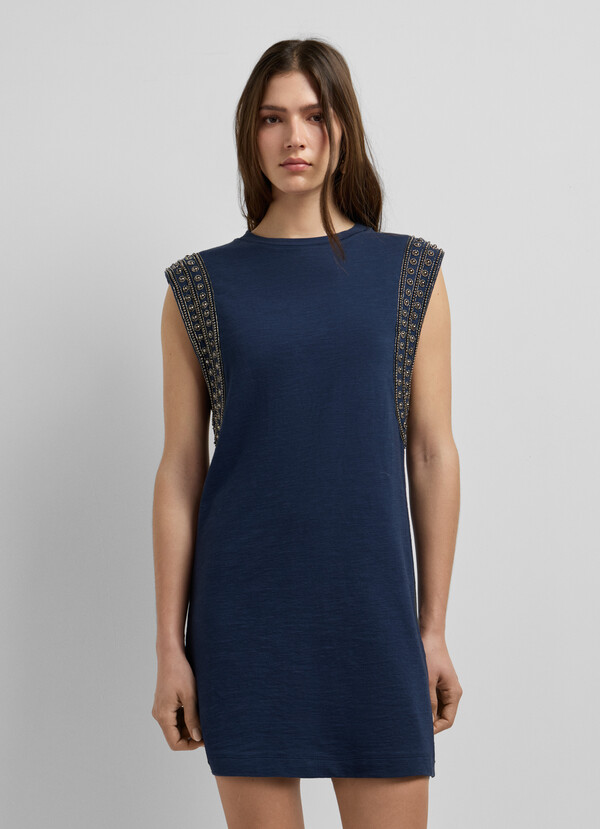 SLEEVELESS MINI DRESS