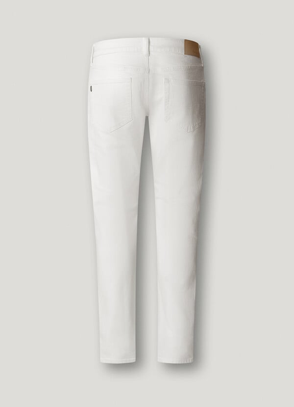 STANLEY- TAPER FIT MID-RISE JEANS