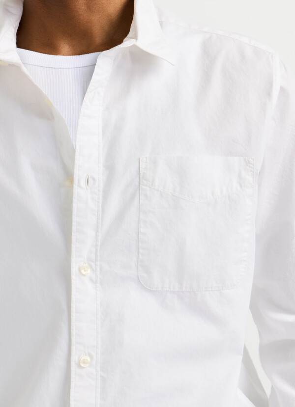 REGULAR FIT POPLIN SHIRT