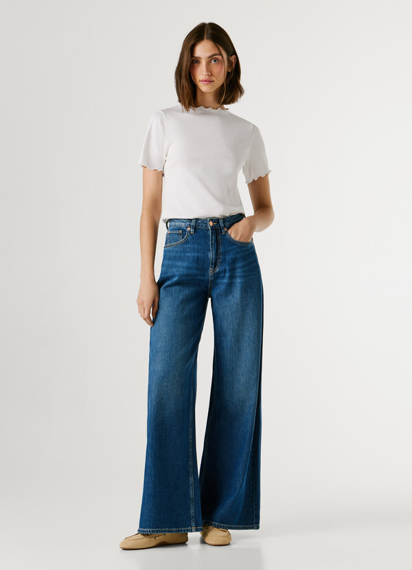 JAIMY - HIGH-RISE WIDE FIT JEANS