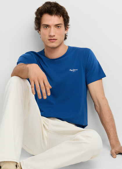 SLIM FIT LOGO PRINT T-SHIRT