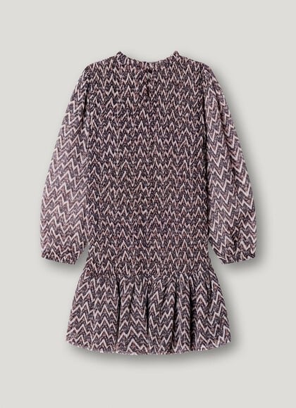 FANTASY PRINT MINI DRESS