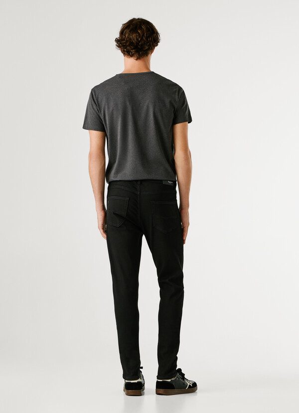SKINNY FIT MID-RISE JEANS - FINSBURY