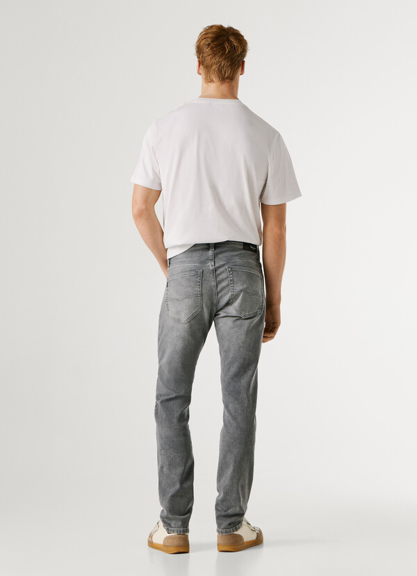 TRACK - SLIM FIT MID-RISE JEANS