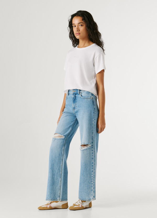 HIGH-RISE STRAIGHT FIT JEANS - LEXA
