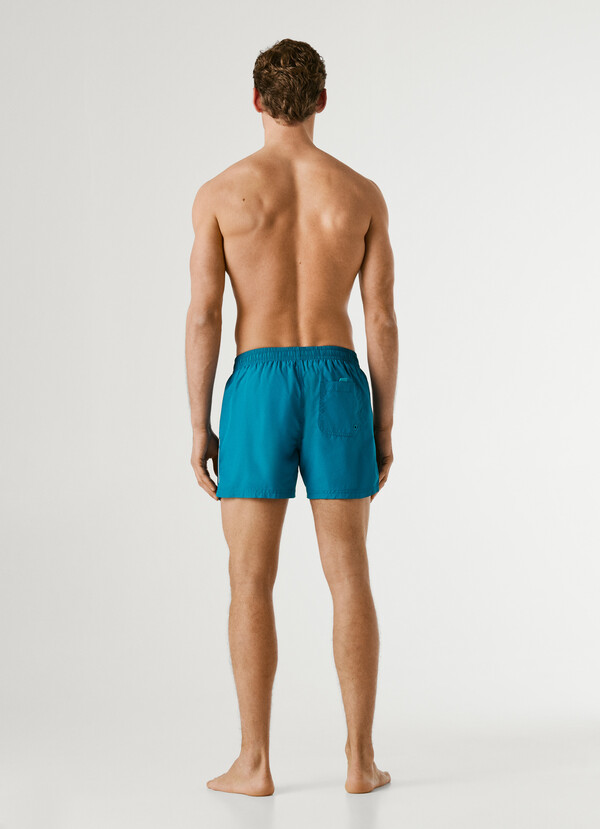 PRINTED LOGO SWIM SHORTS