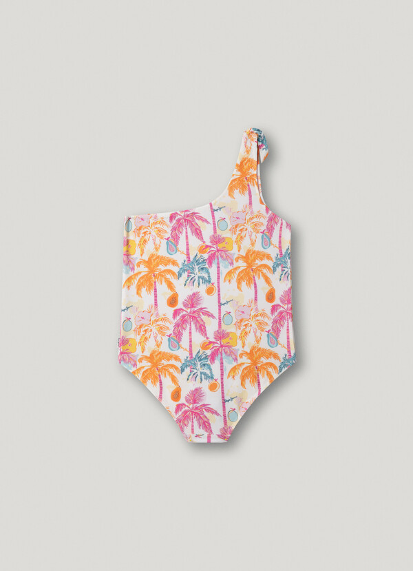 MAILLOT DE BAIN ASYM&Eacute;TRIQUE TROPICAL