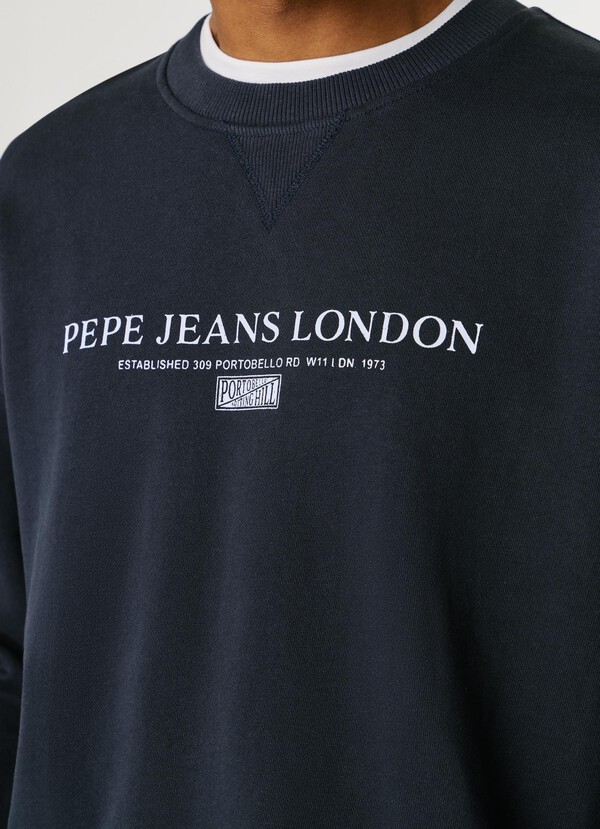 CREW NECK LOGO SWEATSHIRT