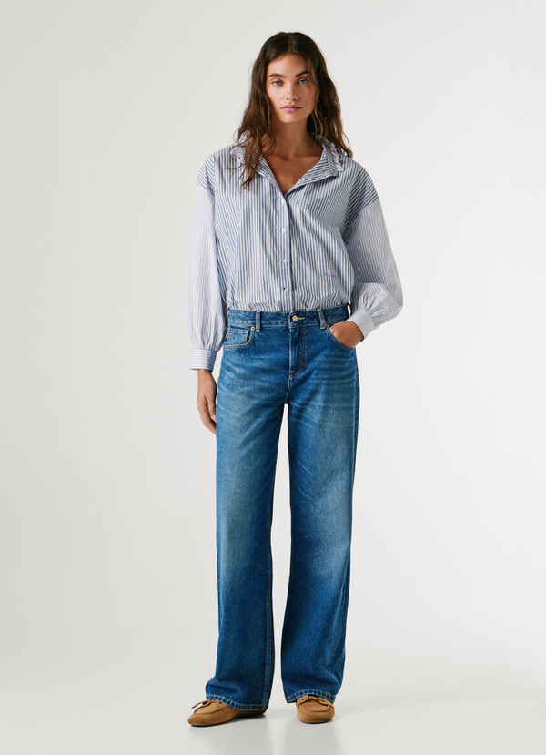 MID-RISE LOOSE FIT JEANS - HAZEL