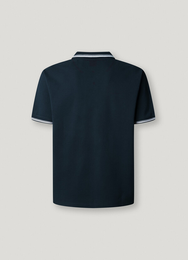 REGULAR FIT PIQU&Eacute; POLO