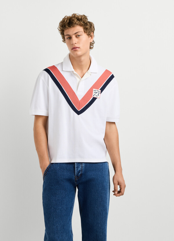 CASUAL FIT PIQU&Eacute; POLO SHIRT
