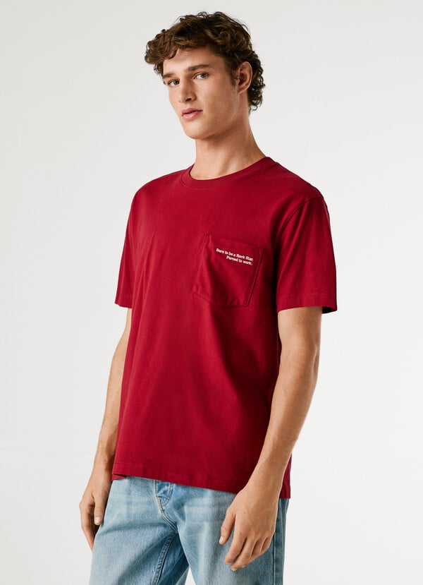 RELAXED FIT FRONT POCKET T-SHIRT