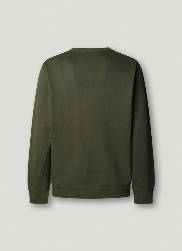 CREW NECK LOGO SWEATSHIRT
