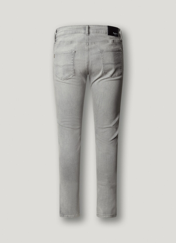 SKINNY FIT MID-RISE JEANS - FINSBURY