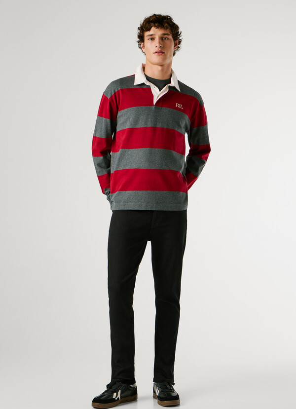 SKINNY FIT MID-RISE JEANS - FINSBURY