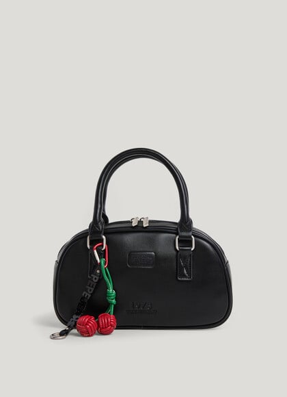 LEATHER EFFECT BOWLING BAG