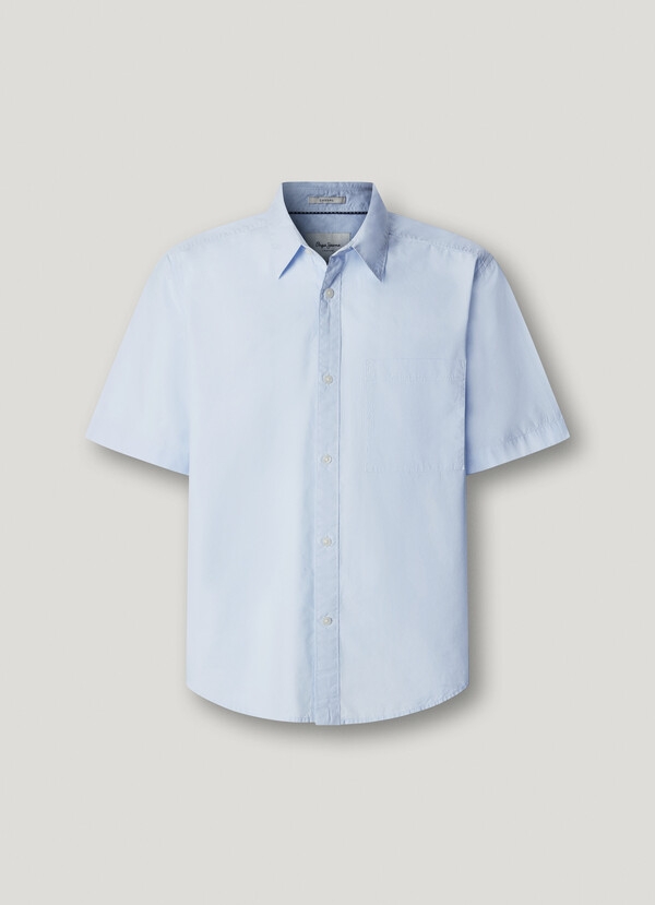 CASUAL FIT POPLIN SHIRT