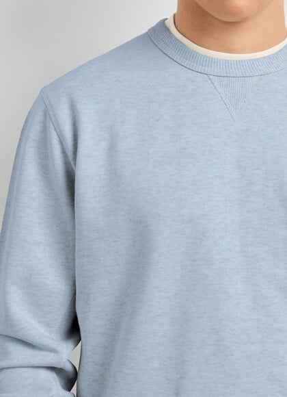 REGULAR FIT CREW NECK SWEATSHIRT