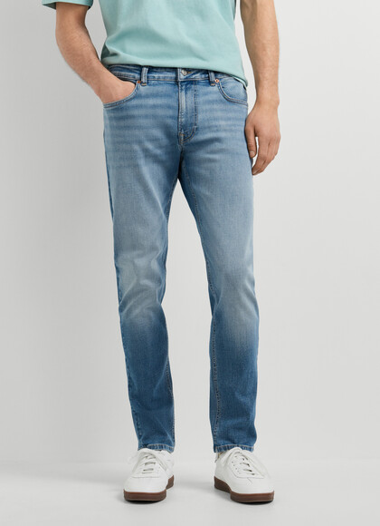 TAPER FIT MID-RISE JEANS - STANLEY