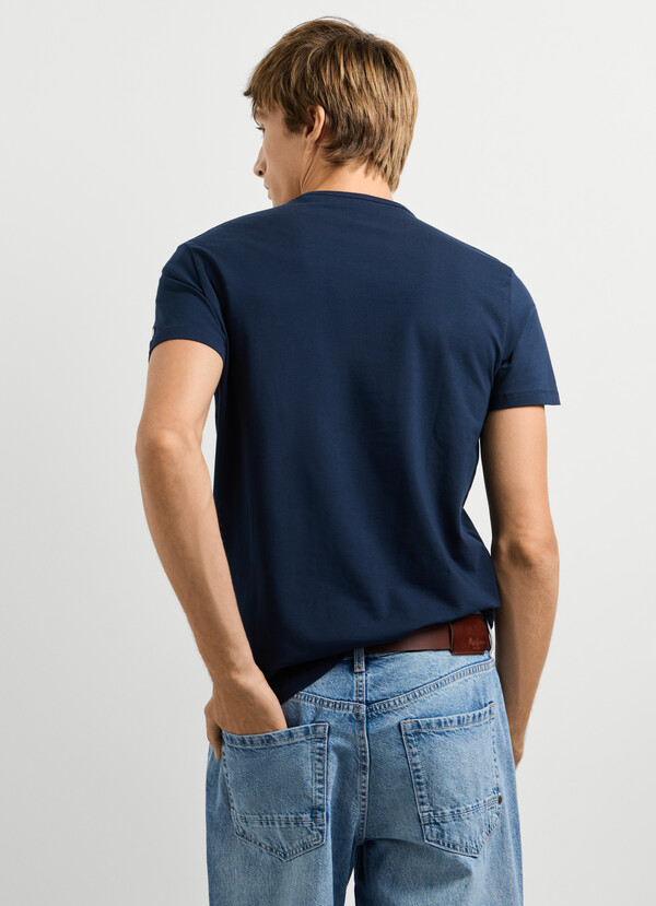 SLIM FIT LOGO PRINT T-SHIRT