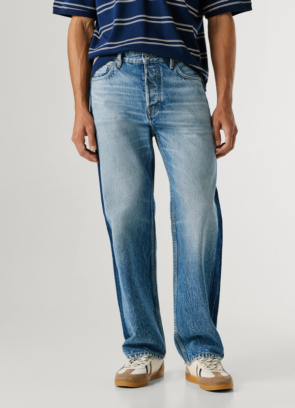 BEXLEY- RELAXED FIT MID-RISE JEANS