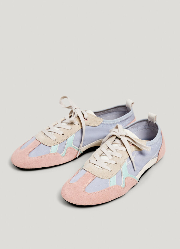 NOA - TRAINERS WITH SUEDE DETAILS 