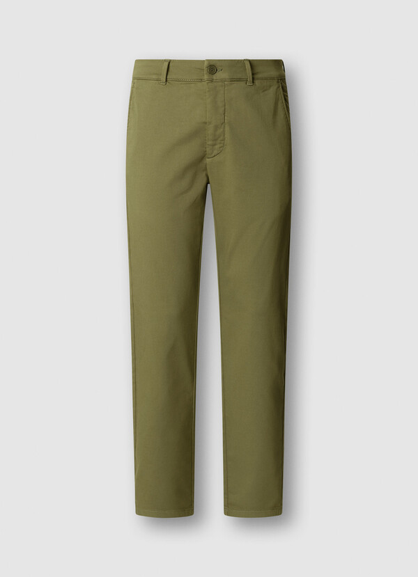 SLIM FIT CHINO TROUSERS