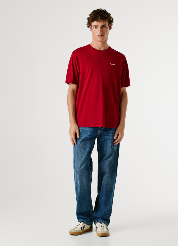 REGULAR FIT LOGO PRINT T-SHIRT