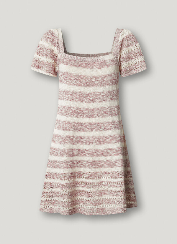 STRIPED MINI DRESS