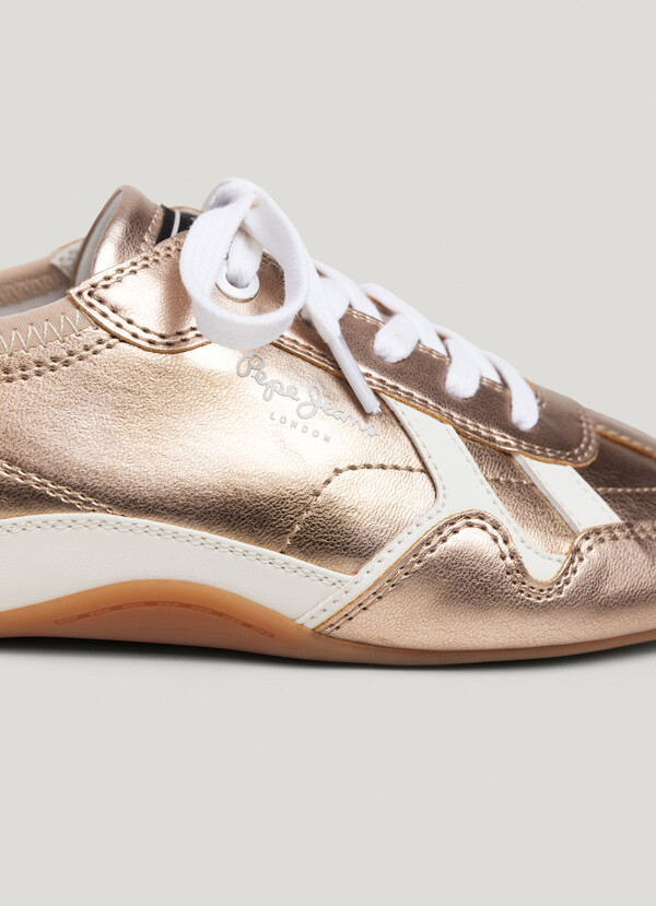 METALLIC TRAINERS - NOA