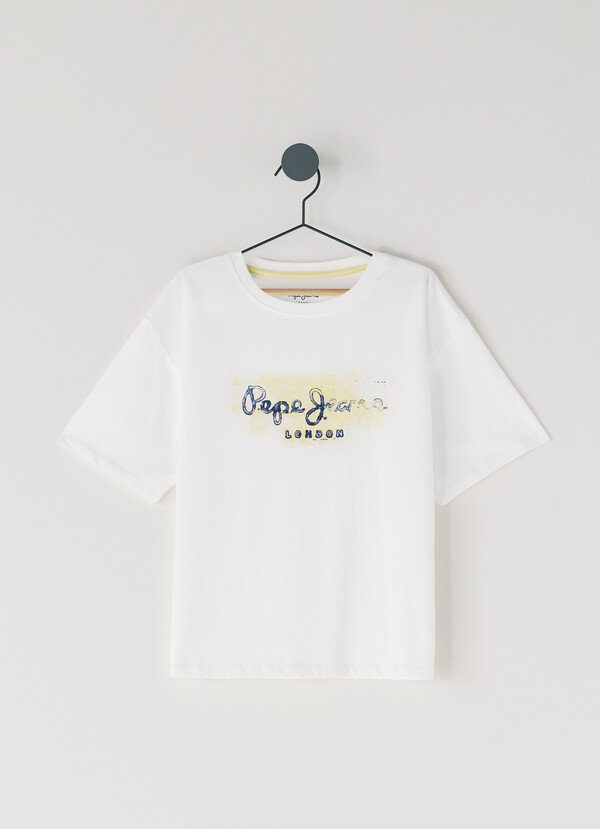 CAMISETA LOGO ESTAMPADO FIT RELAXED