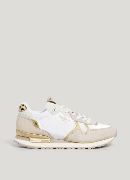 ANIMAL PRINT RUNNING TRAINERS - BRIT