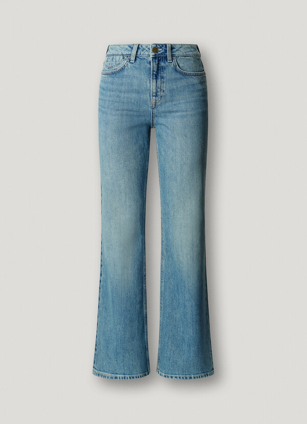 HIGH-RISE FLARE FIT JEANS - WILLA