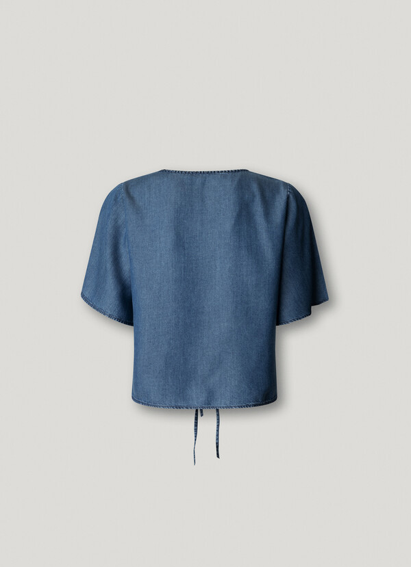 EMBROIDERED DETAILS BLOUSE